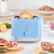 Rise By Dash Rise by Dash Plastic Blue 2 slot Toaster 7.4 in. H X 7.2 in. W X 11.1 in. D RTT200GBSK06 - alternate 3